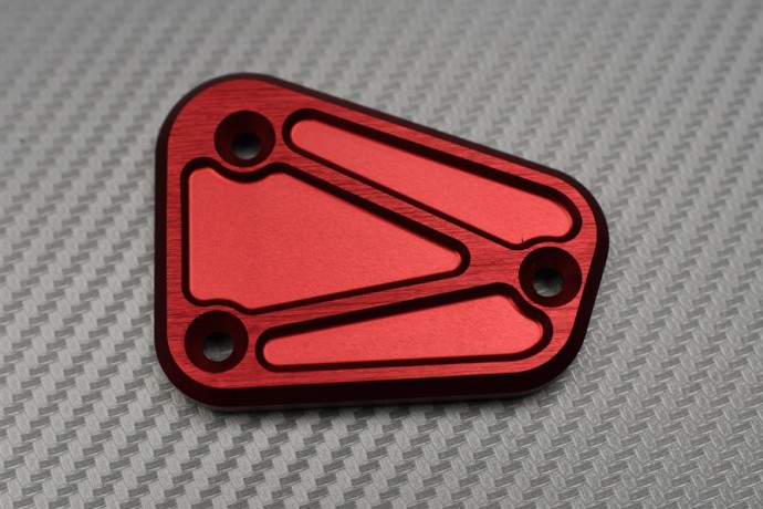 Paar eloxierte Brems- und Kupplugsflüssigkeitsbehälterdeckel  für DUCATI