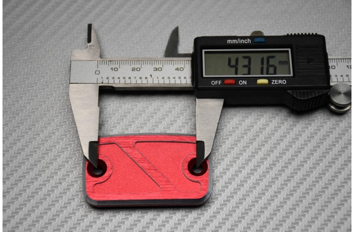 Pareja de Tapones Depósito Líquido de Frenos y de embrague anodizados DUCATI