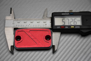 Pareja de Tapones Depósito Líquido de Frenos y de embrague anodizados DUCATI