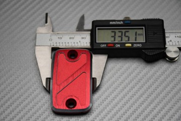 Pareja de Tapones Depósito Líquido de Frenos y de embrague anodizados DUCATI