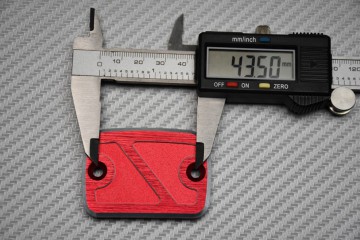 Pareja de Tapones Depósito Líquido de Frenos y de embrague anodizados DUCATI