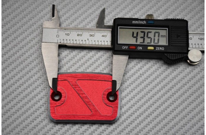 Pareja de Tapones Depósito Líquido de Frenos y de embrague anodizados DUCATI