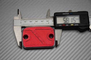 Pareja de Tapones Depósito Líquido de Frenos y de embrague anodizados DUCATI