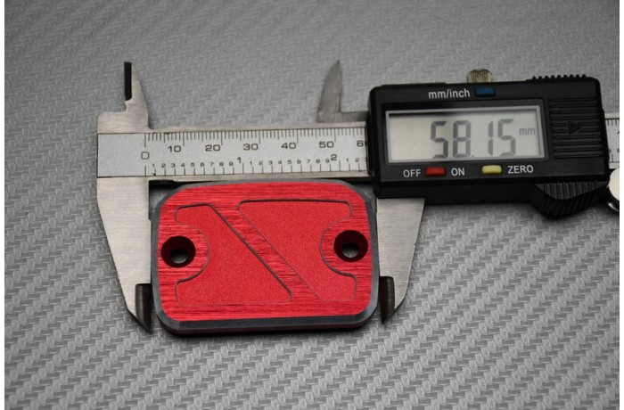 Pareja de Tapones Depósito Líquido de Frenos y de embrague anodizados DUCATI