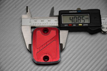 Pareja de Tapones Depósito Líquido de Frenos y de embrague anodizados DUCATI