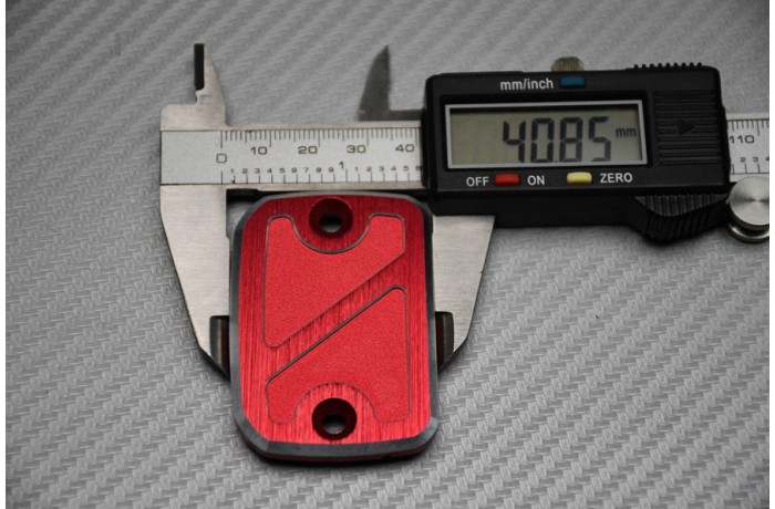 Pareja de Tapones Depósito Líquido de Frenos y de embrague anodizados DUCATI