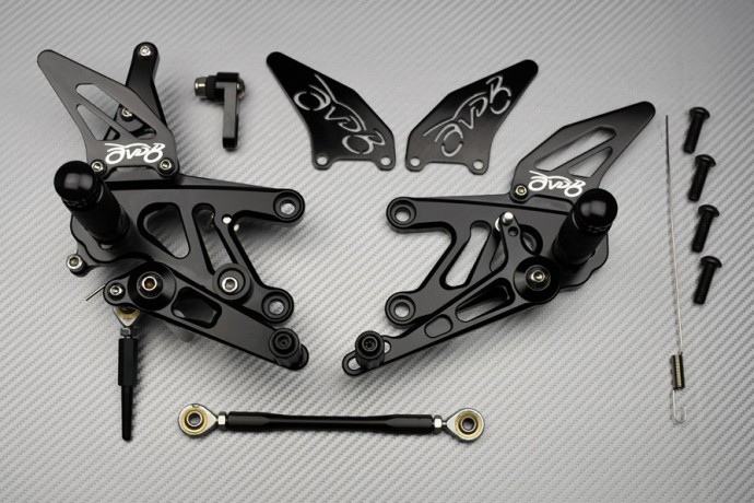 Estriberas Retrasadas AVDB APRILIA RSV4 TUONO V4 2013 - 2016 Estriberas Retrasadas AVDB APRILIA RSV4 TUONO V4 2013 - 2016