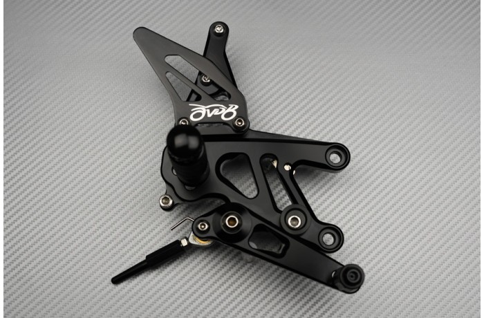 Estriberas Retrasadas AVDB APRILIA RSV4 TUONO V4 2013 - 2016 Estriberas Retrasadas AVDB APRILIA RSV4 TUONO V4 2013 - 2016
