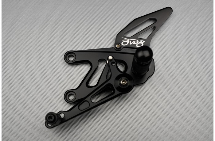 Estriberas Retrasadas AVDB APRILIA RSV4 TUONO V4 2013 - 2016 Estriberas Retrasadas AVDB APRILIA RSV4 TUONO V4 2013 - 2016