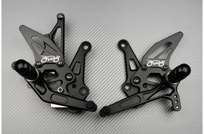 Fußrastenanlage AVDB KAWASAKI Z1000 / R / Z1000SX / NINJA 1000 SX 2010 - 2024