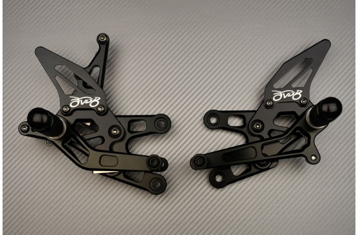 AVDB Rearsets KAWASAKI ZX10R 2006 - 2007 AVDB Rearsets KAWASAKI ZX10R 2006 - 2007