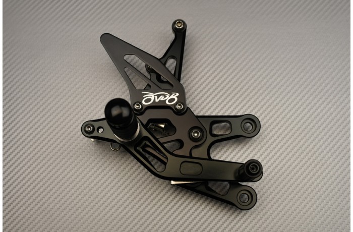AVDB Rearsets KAWASAKI ZX10R 2006 - 2007 AVDB Rearsets KAWASAKI ZX10R 2006 - 2007
