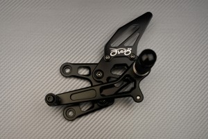 AVDB Rearsets KAWASAKI ZX10R 2006 - 2007 AVDB Rearsets KAWASAKI ZX10R 2006 - 2007