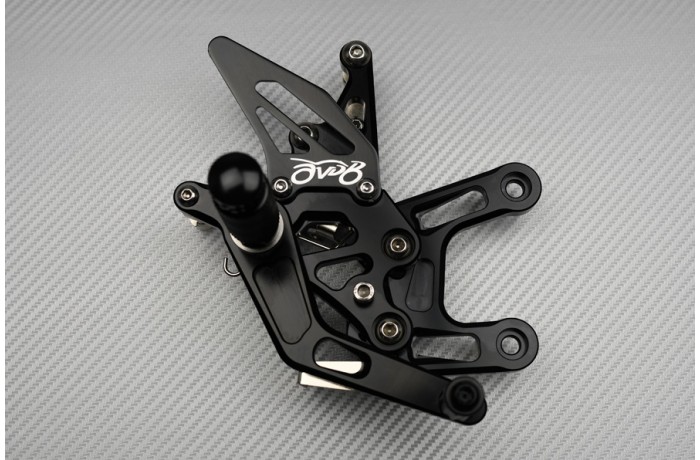 Commandes reculées AVDB KAWASAKI ZX10R 2011 - 2015 Commandes reculées AVDB KAWASAKI ZX10R 2011 - 2015