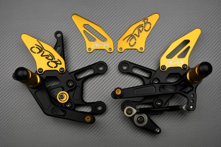 Commandes reculées AVDB TRIUMPH Street Triple & Daytona 675 675R 2013 - 2017