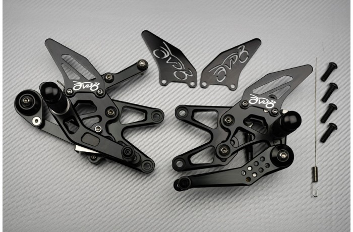 Commandes reculées AVDB TRIUMPH STREET TRIPLE / DAYTONA 675 / R 2013 - 2017