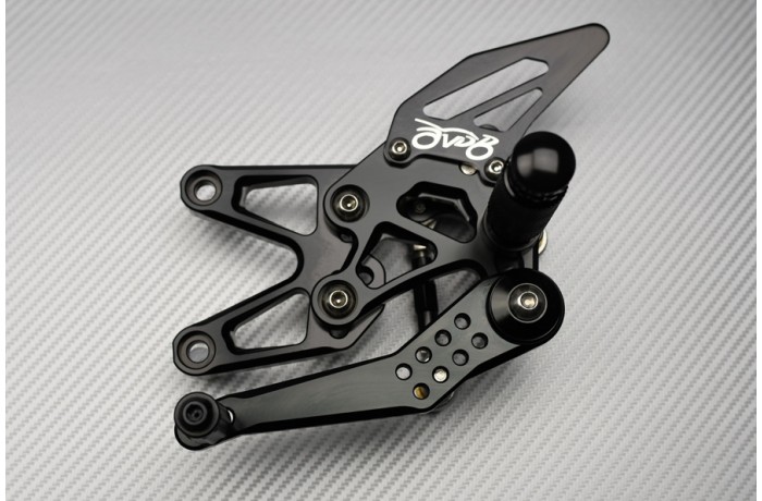 Commandes reculées AVDB TRIUMPH STREET TRIPLE / DAYTONA 675 / R 2013 - 2017