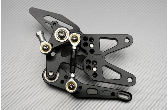Commandes reculées AVDB TRIUMPH STREET TRIPLE / DAYTONA 675 / R 2013 - 2017