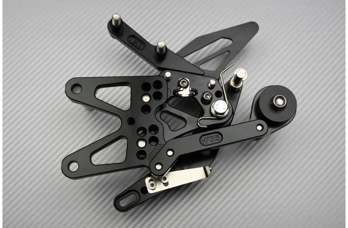 Estriberas Retrasadas AVDB TRIUMPH STREET TRIPLE / DAYTONA 675 / R 2013 - 2017 Estriberas Retrasadas AVDB TRIUMPH STREET TRIPLE / DAYTONA 675 / R 2013 - 2017