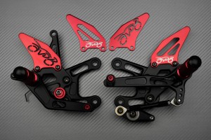 Fußrastenanlage AVDB TRIUMPH SPEED TRIPLE 1050 / R / S 2011 - 2017