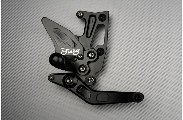 Pedane Arretrate AVDB TRIUMPH SPEED TRIPLE 1050 / R / S 2011 - 2017 Pedane Arretrate AVDB TRIUMPH SPEED TRIPLE 1050 / R / S 2011 - 2017