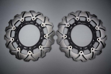 Paire de Disques wave avant Yamaha FJ 1200 / ABS 1991 - 1996