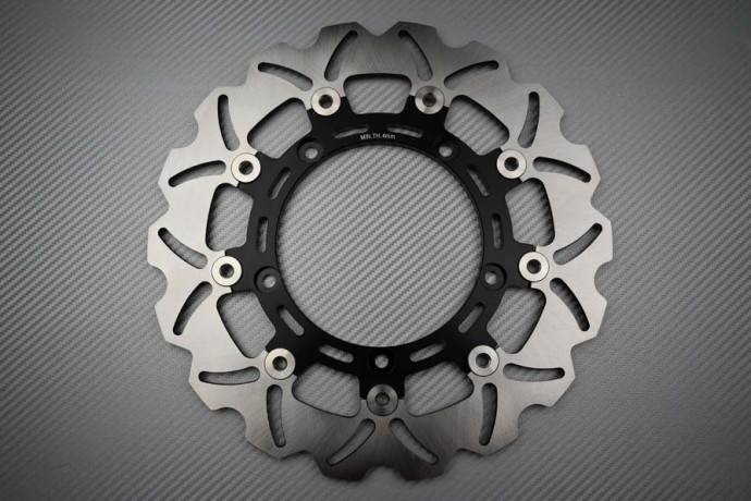 Paire de Disques wave 298 mm avant Yamaha FJ 1200 / ABS 1991 - 1996 Paire de Disques wave 298 mm avant Yamaha FJ 1200 / ABS 1991 - 1996