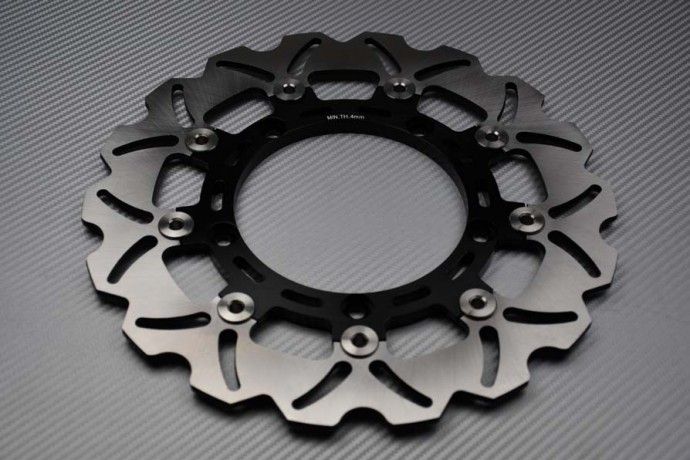 Paire de Disques wave 298 mm avant Yamaha FJ 1200 / ABS 1991 - 1996 Paire de Disques wave 298 mm avant Yamaha FJ 1200 / ABS 1991 - 1996