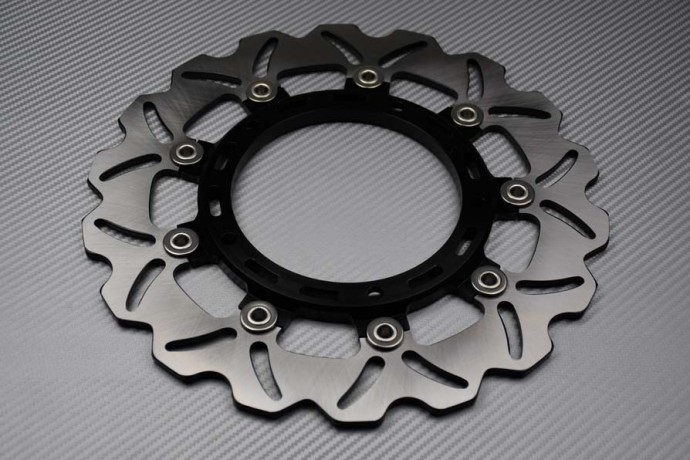Paire de Disques wave 298 mm avant Yamaha FJ 1200 / ABS 1991 - 1996 Paire de Disques wave 298 mm avant Yamaha FJ 1200 / ABS 1991 - 1996