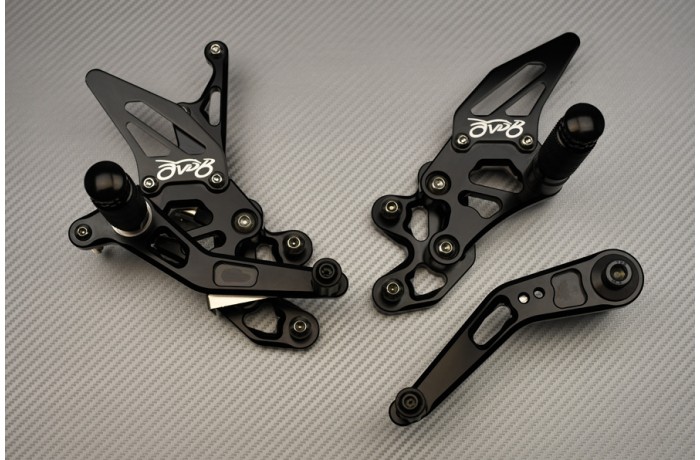 Estriberas Retrasadas AVDB SUZUKI GSXR 600 / 750 2011 - 2017