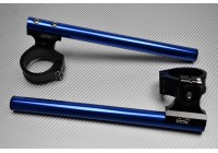 Pair of Reclining and raising AVDB Clip-On Handlebars 45 mm