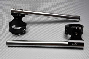 Paire de Demi-Guidons rehaussés inclinables AVDB 48 mm