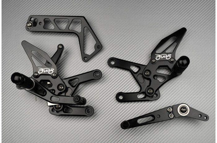 Estriberas Retrasadas AVDB YAMAHA YZF R1 / R1M 2015 - 2024 Estriberas Retrasadas AVDB YAMAHA YZF R1 / R1M 2015 - 2024