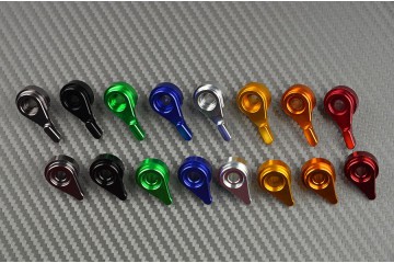 Juego de selectores para manetas anodizadas x 4