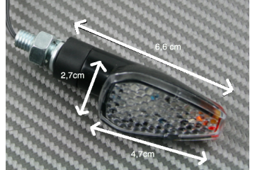 Ein Paar Universal LED-Blinker (Leuchtdiode) Ein Paar Universal LED-Blinker (Leuchtdiode)