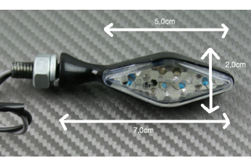 Coppia indicatori di direzione LED Universali Coppia indicatori di direzione LED Universali