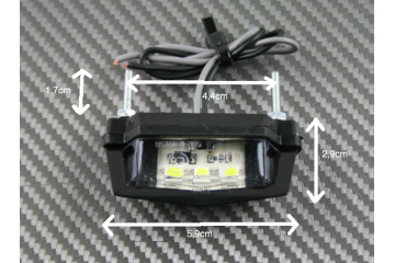 Luz de matrícula 3 LED Luz de matrícula 3 LED
