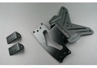 Portamatrícula universal reclinable adaptable