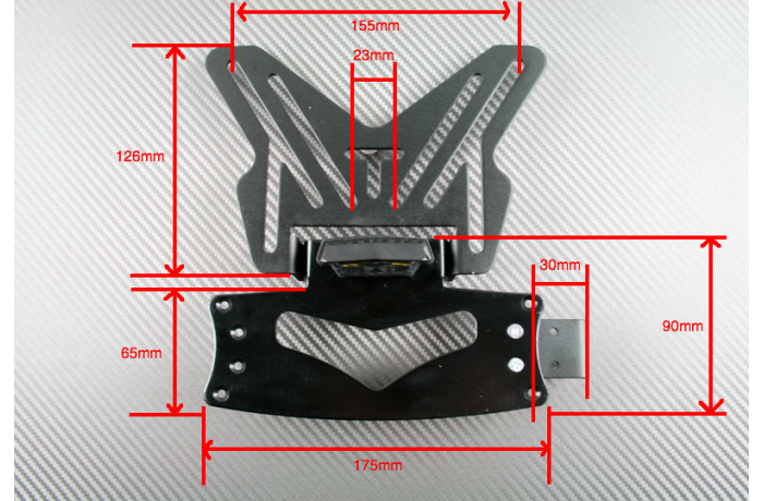 Support de Plaque Universel Inclinable