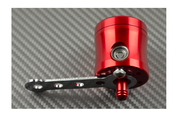 Depósito líquido de frenos anodizado Depósito líquido de frenos anodizado