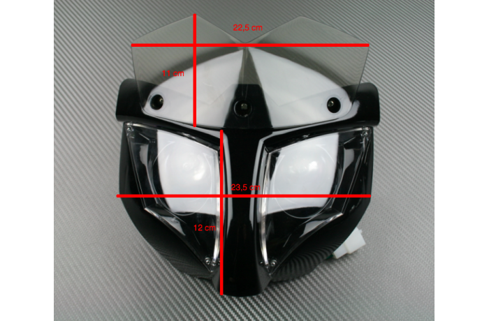 SCHEINWERFER STREET BIKE