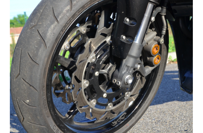 Par de discos de freno wave delantero 320 mm YAMAHA YZF R1 / R6 / MT10 / FZ1 / FAZER 1000 / VMAX 1700 2004 - 2022