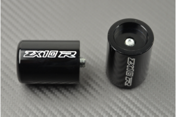 Pair of Handlebar Caps - ZX10R Pair of Handlebar Caps - ZX10R