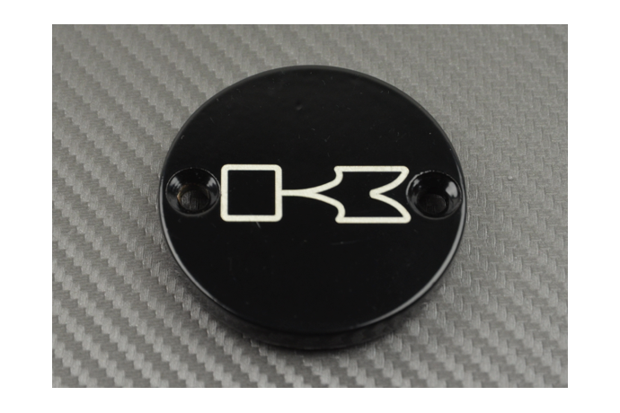 Front Brake Fluid Reservoir Cap with 2 Fastening Holes for many KAWASAKI Front Brake Fluid Reservoir Cap with 2 Fastening Holes for many KAWASAKI