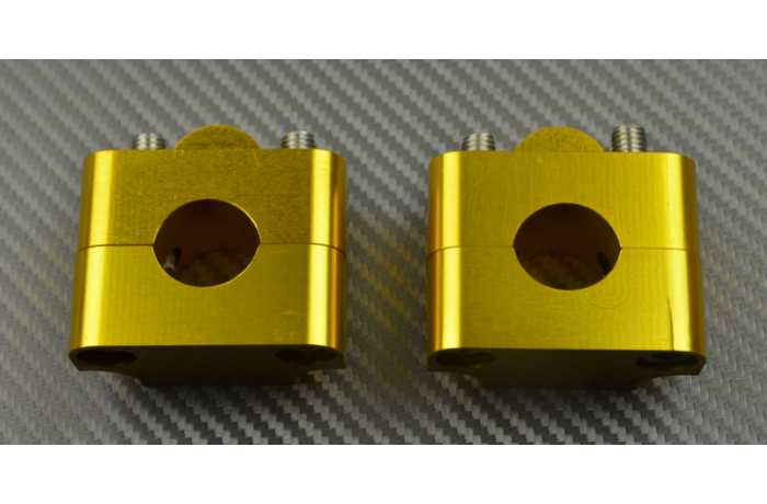 Pareja de realces universales para manillar 22 mm