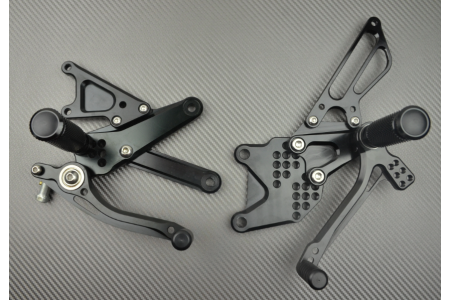 Estriberas retrasadas regulables DUCATI 848 / 1098 / 1198 2007 - 2012