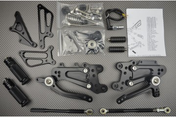 Estriberas retrasadas regulables HONDA CBR 600 RR 2007 - 2024