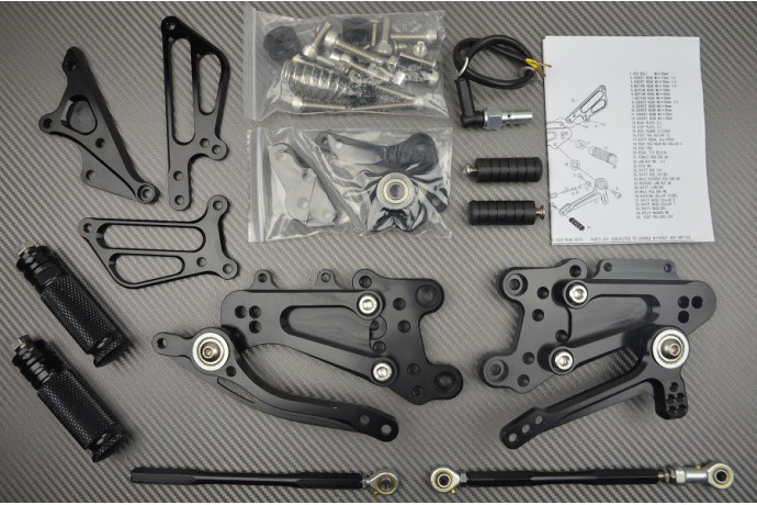 Platines Commandes Reculées HONDA CBR 600 RR 2007 - 2024