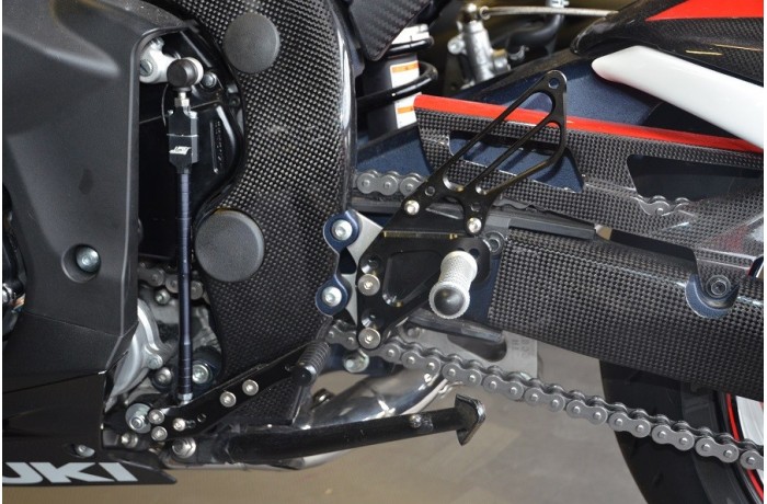 Platines Commandes Reculées KAWASAKI ZX6R / 636 2009 - 2024 Platines Commandes Reculées KAWASAKI ZX6R / 636 2009 - 2024
