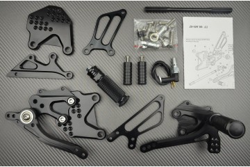 Estriberas retrasadas regulables KAWASAKI ZX10R 2011 - 2015
